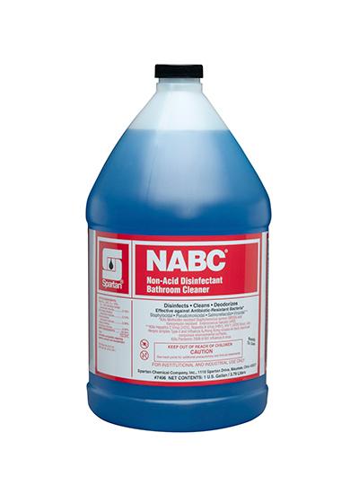 NABC® Floral Restroom Cleaner Disinfectant Deodorizer 1 GAL Multi Surface Daily Neutral RTU Non-Acid 4/Case