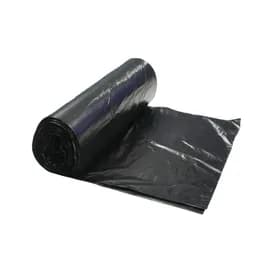 Victoria Bay Can Liner 38X60 IN 60 GAL Black 16MIC 25 Count/Roll 4 Rolls/Case