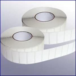 Victoria Bay Label 4X6 IN White Wax Coated Paper Perforated 1000 Count/Roll 4 Rolls/Case 75 Cases/Pallet