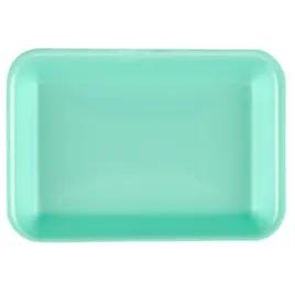 115 Meat Tray 8X3.5 IN Polystyrene Foam Green Rectangle 500/Case