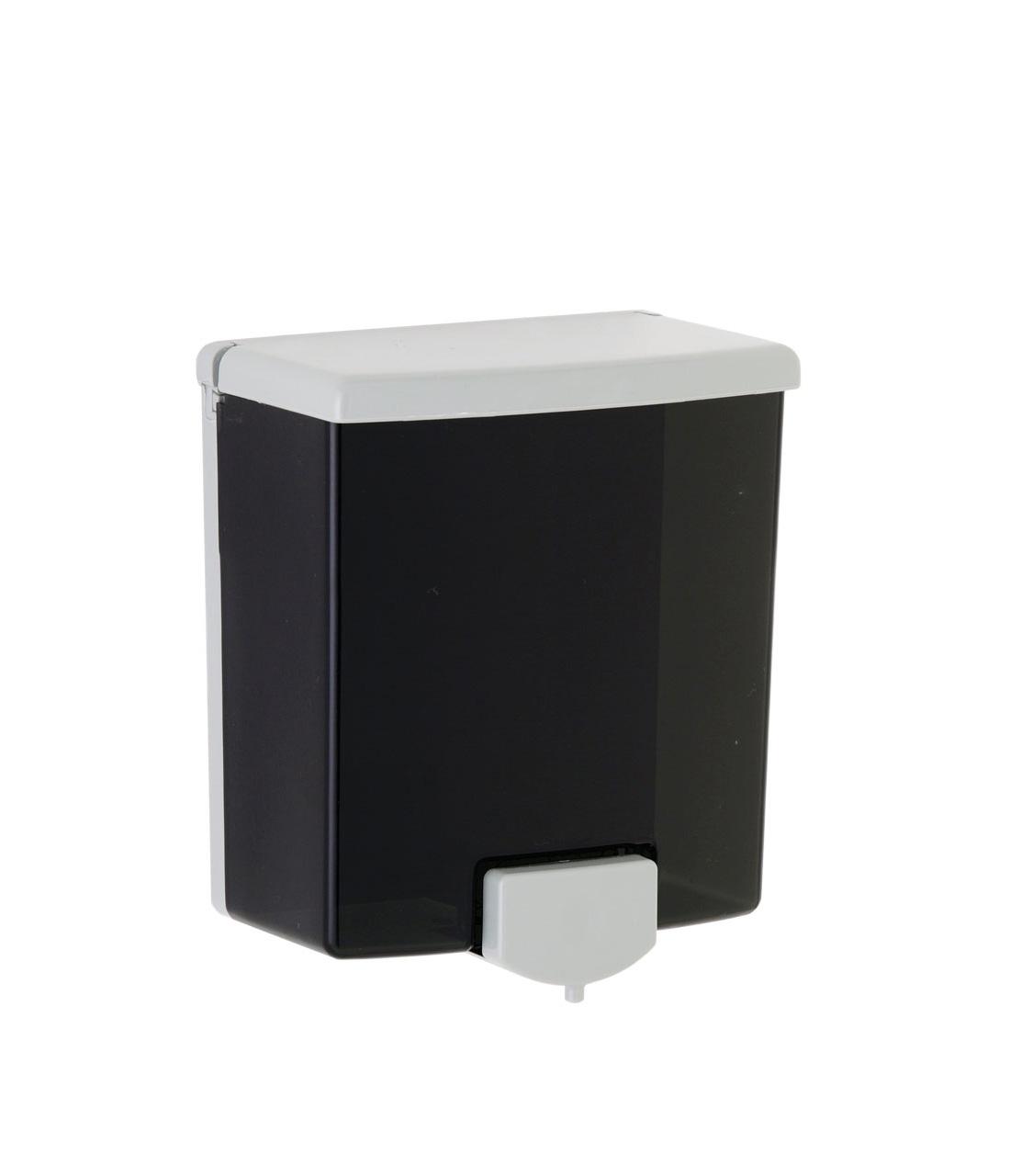 ClassicSeries Soap Dispenser 5.81X6.87 IN Black Gray Surface Mount 1/Each