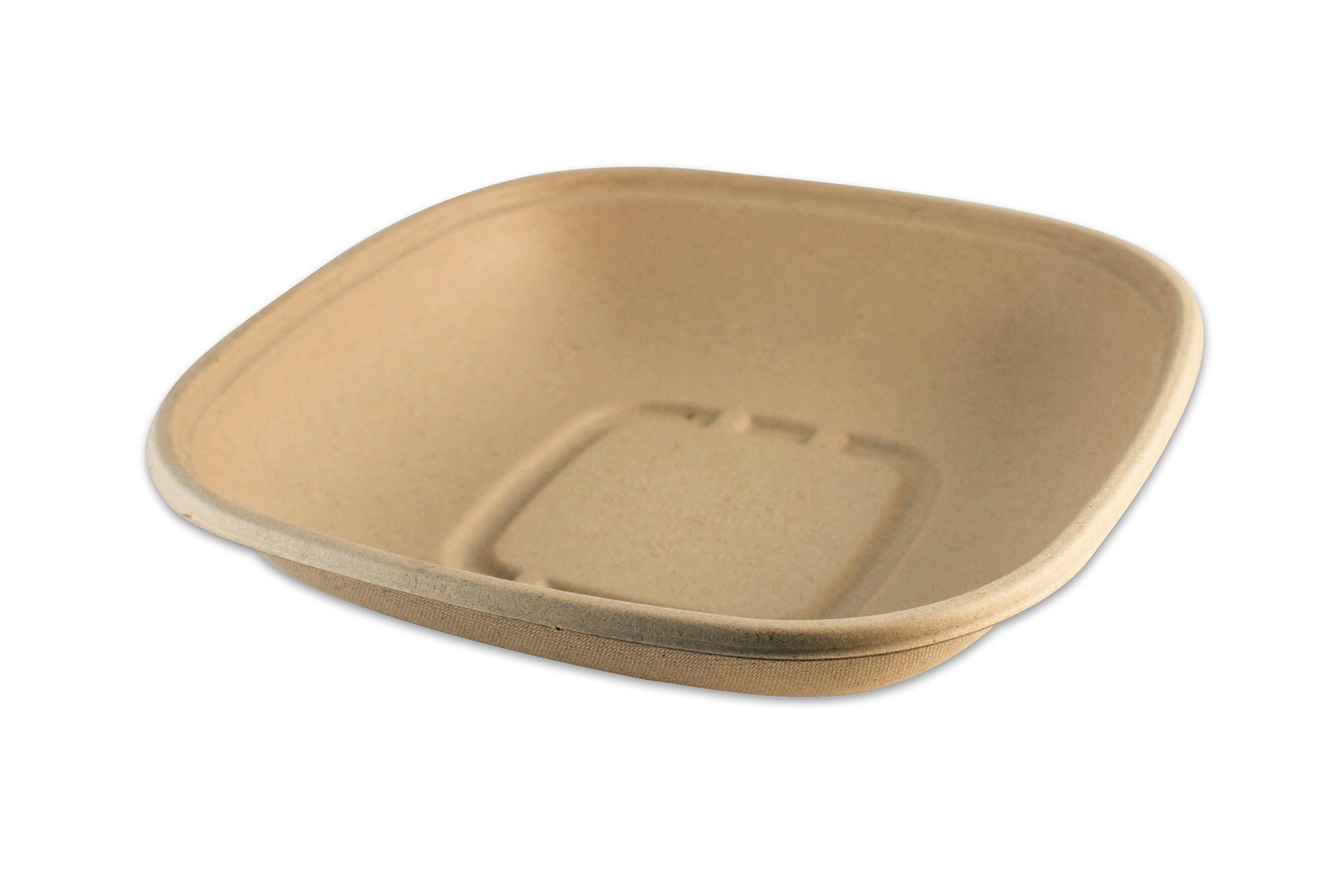 Bowl 24 OZ Pulp Fiber Square 400/Case