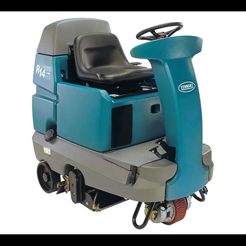 R14 Carpet Extractor 28 GAL 28IN Teal Cordless Ride-On Battery Dual Tech 1/Each