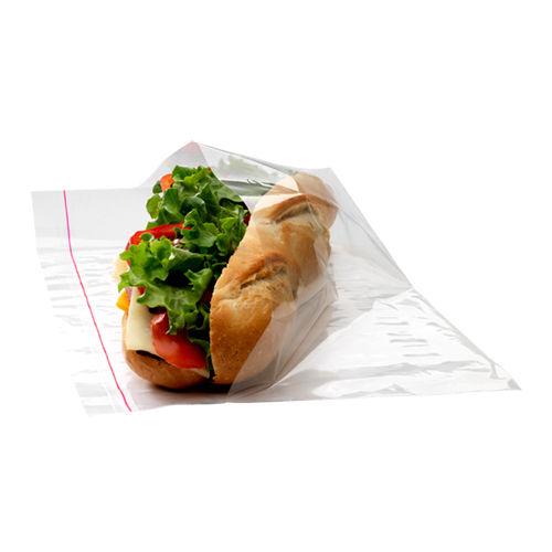 Sandwich Bag 14X7+3 PP 1.25MIL Clear With Lip & Tape Closure Reclosable 1000/Case