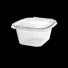 Deli Container Hinged 16 OZ Tear-Away Tamper-Evident 240/Case