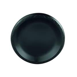 Plate 9 IN Polystyrene Foam Black Laminated 500/Case