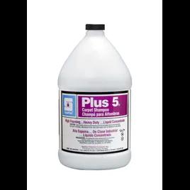 Plus-5® Banana Carpet Shampoo 1 GAL Heavy Duty Alkaline Concentrate Anti-Static 4/Case