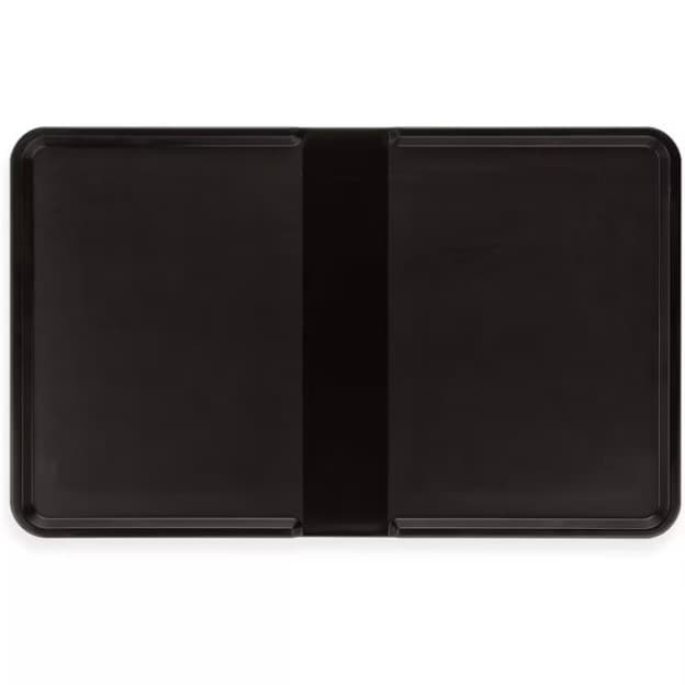 Thermal Aire III™ Meal Tray 13X21 IN Plastic Black 1/Each