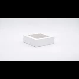 Victoria Bay Cake Box 8X8X2.5 IN White With Window 200/Case