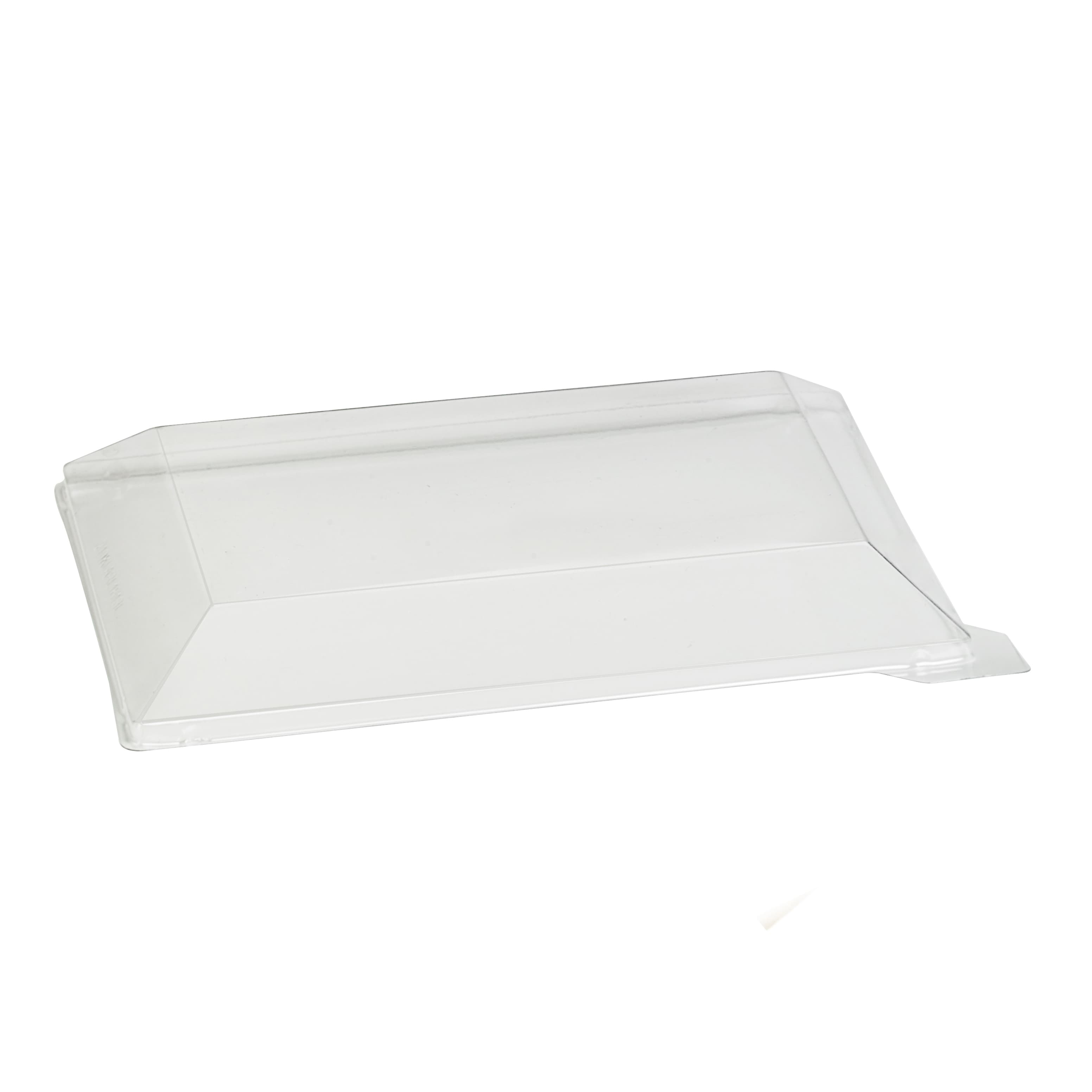 Lid Dome 7.08X5.11X1.18 IN PET Clear Rectangle For Container 100/Case