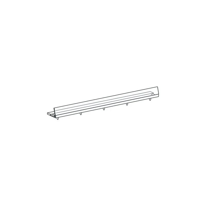 Power Zone® Sure-Set™ Divider 14X2.75 IN Clear Left End 1/Each