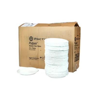 Pulpex® Plate 8X0.828 IN Molded Fiber Natural 410/Case