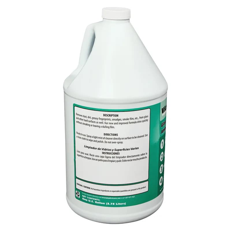 Victoria Bay Glass Cleaner Ammoniated 1 GAL 4/Case