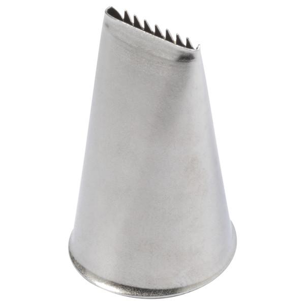 #48 Basket Weave Piping Tip Metal Silver 5/Pack