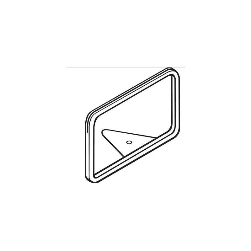 Sign Frame Chrome With Wedge Base From The Back And Holds 11X7 1/Each