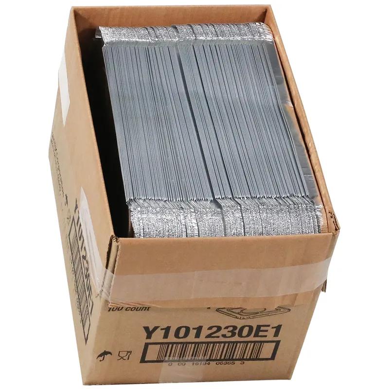 Lid 1/2 Size 12.3125X9.9375X0.625 IN Aluminum Silver For Pan Non-Embossed Coated 100/Case