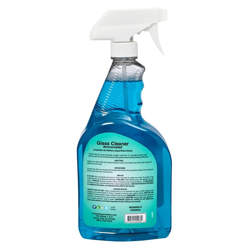 Victoria Bay Glass Cleaner Ammoniated 32 FLOZ 12/Case