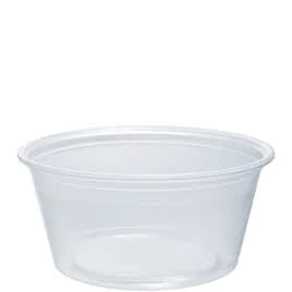 Dart® Conex Complements® Souffle & Portion Cup 3.25 OZ PP Clear Round 125 Count/Pack 20 Packs/Case 2500 Count/Case