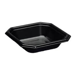 Take-Out Container Base 20 OZ Polystyrene Foam Black Laminated 4/Case
