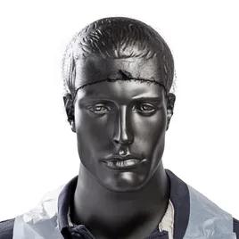 Hairnet Black Lightweight Nylon Latex Free 144 Count/Pack 20 Packs/Case 2880 Count/Case