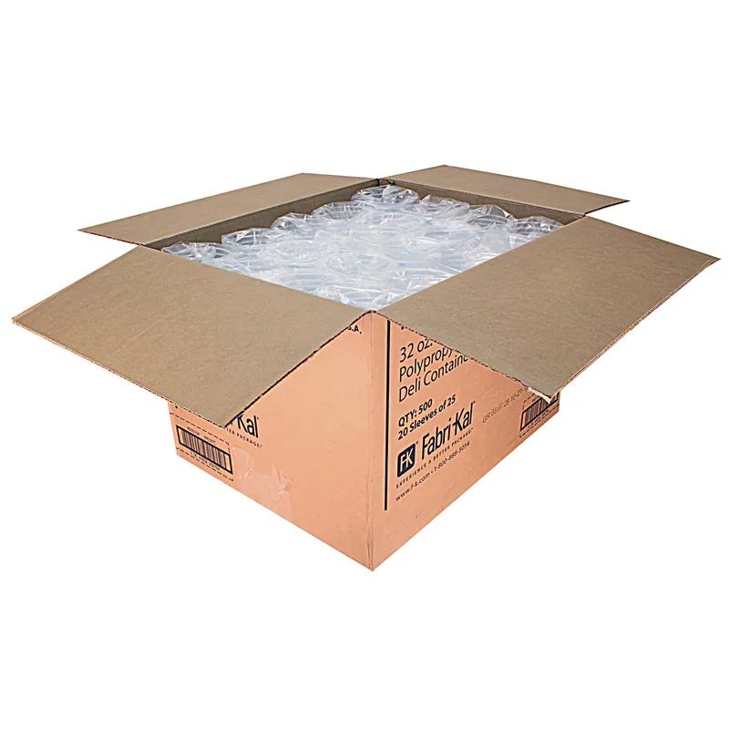 Pro-Kal® Deli Container Base 32 OZ PP Clear Round 500/Case