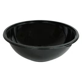 Bowl 320 OZ PET Black Round 25/Case