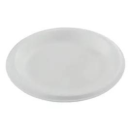 Plate 10.25 IN Polystyrene Foam White Laminated 500/Case