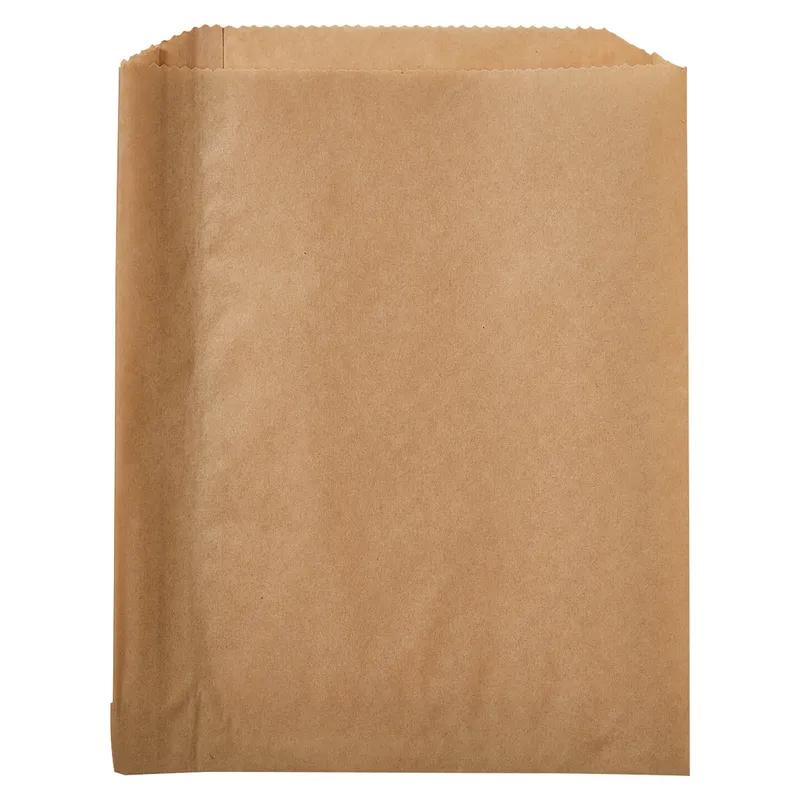 Sandwich Pastry Bag 6.5X1X8 IN Dry Wax Paper Kraft Gusset 2000/Case