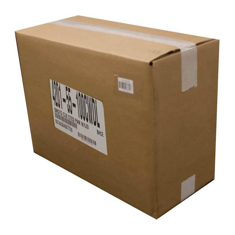 Gourmet-To-Go® Take-Out Container Base & Lid Combo With Plastic Dome Lid Small (SM) 22 OZ Aluminum Silver 100/Case