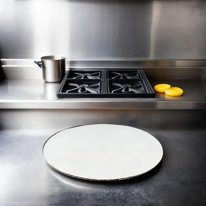 Cake Circle 9 IN Corrugated Paperboard White Round 250/Case