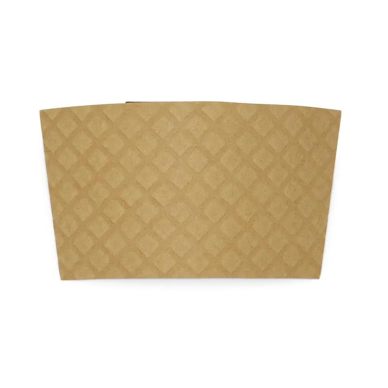 Victoria Bay Cup Sleeve 92MM Paper Kraft For 12-20 OZ 100 Count/Pack 12 Packs/Case 1200 Count/Case
