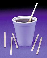 Stirrer 7 IN Wood Natural Economy 5000/Case