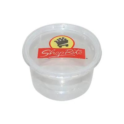 WNA Deli Container Base & Lid Combo 16 OZ PP Clear 250/Case