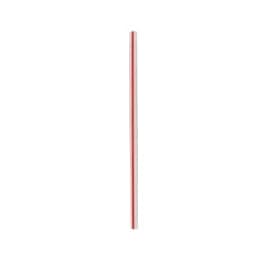 Victoria Bay Giant Straw 7.75 IN PP Red White Stripe Wrapped 300 Count/Pack 24 Packs/Case 7200 Count/Case