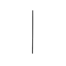 Victoria Bay Giant Straw 10.25 IN Polypropylene (PP) Paper Black Wrapped 1200/Case