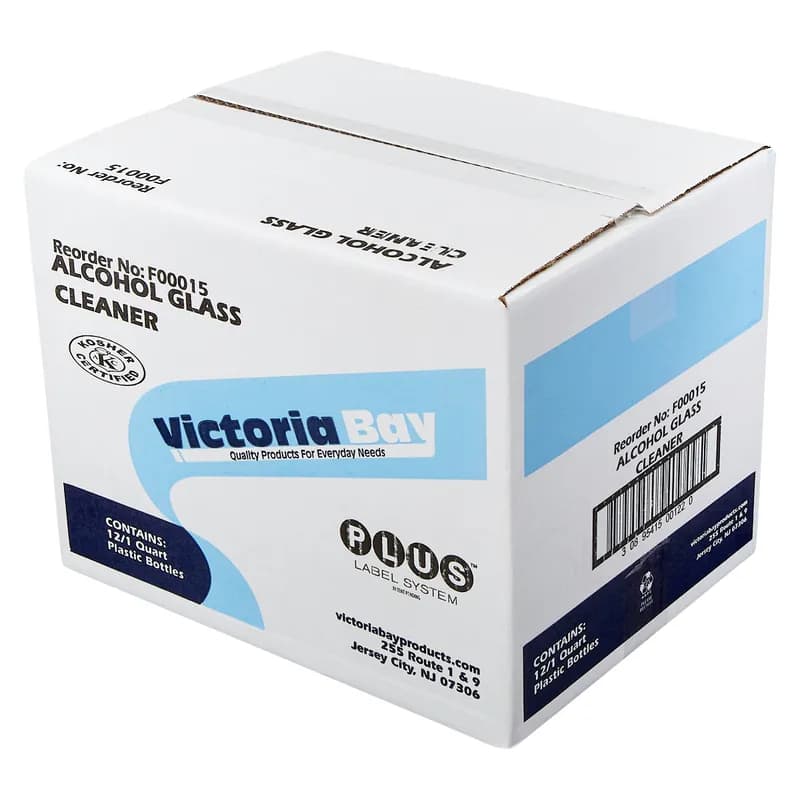 Victoria Bay Alcohol Glass Cleaner 32 FLOZ 12/Case