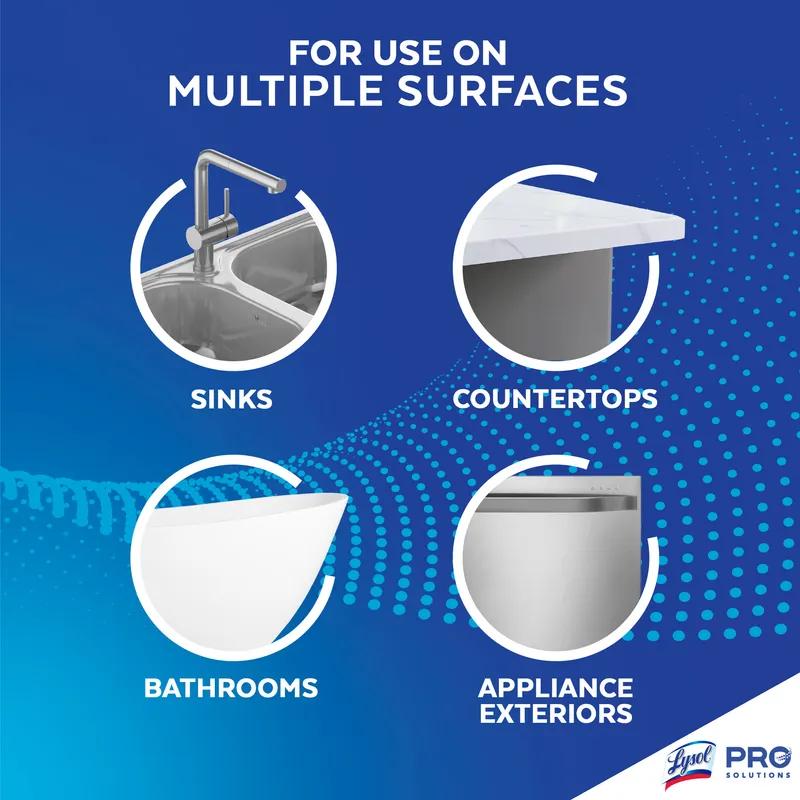 Lysol® Lemon All Purpose Cleaner Disinfectant 32 FLOZ Multi Surface Liquid Quaternary Ammonium 12/Case