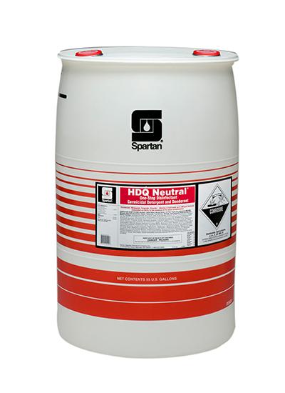 HDQ Neutral® Citrus Scent Disinfectant Cleaner Deodorizer 55 GAL Multi Surface Neutral Concentrate Quat 1/Drum