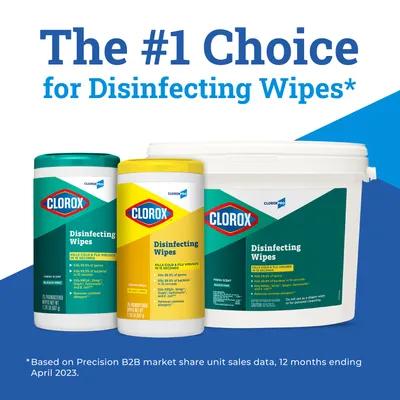 Clorox® Fresh Scent One-Step Disinfectant Multi Surface Wipe Bleach-Free Antibacterial 75 Count/Pack 6 Packs/Case