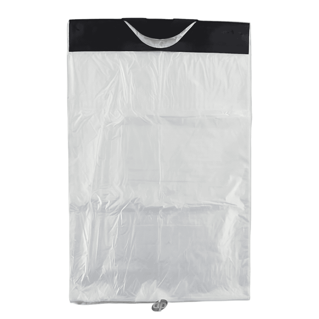 Bag 12X17 IN Plastic 0.6MIL Header 2000/Case