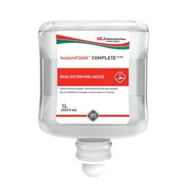 InstantFOAM Complete Hand Sanitizer Foam 1000 mL Clear 80% Ethyl Alcohol 6/Case