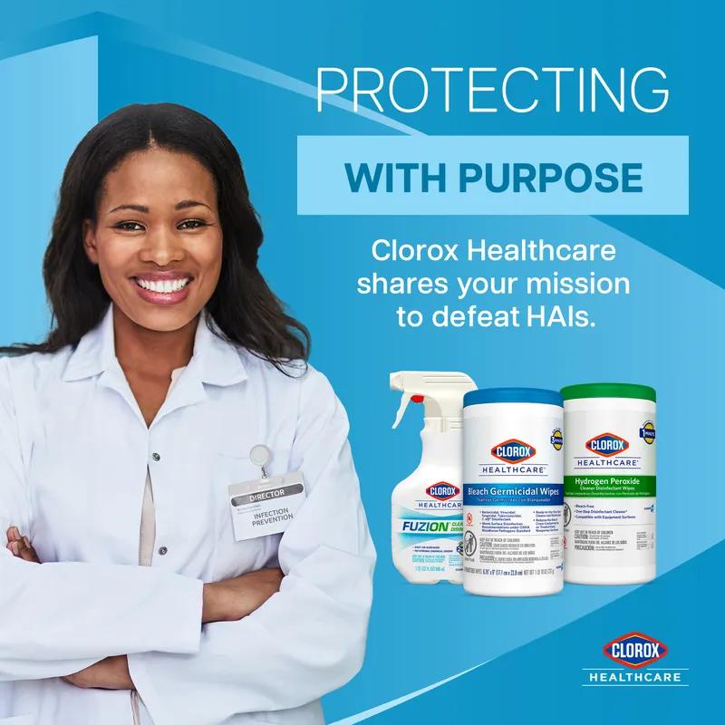 Clorox Healthcare® Spore Defense Unscented One-Step Disinfectant 1 GAL Multi Surface RTU Sporicidal Antibacterial 4/Case