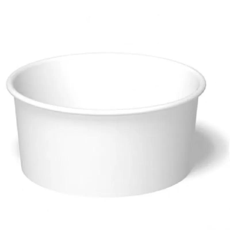 Bucket & Tub Base 54 OZ Paper White Round 450/Case