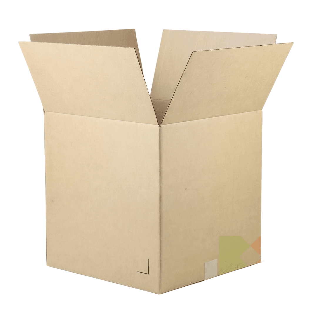 Regular Slotted Container (RSC) 10X10X10 IN Corrugated Cardboard 25/Bundle