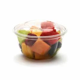 The BOTTLEBOX ® Salad Bowl & Lid Combo With Dome Lid 16 OZ RPET Clear 500/Case