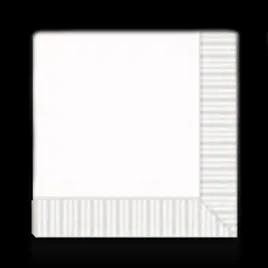 Beverage Napkins 10X10 IN White 2PLY 200 Count/Pack 20 Packs/Case 4000 Count/Case