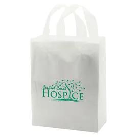 Bag 8X4X10 IN Clear Frosted With Folded Loop Handle Closure 250/Case