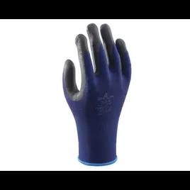 SHOWA Atlas Ventulus 380 Gloves Medium (MED) Blue Foam Nitrile Fully Coated 1/Dozen