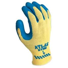 SHOWA Atlas KV300 Gloves XL Kevlar Stainless Steel Latex Dip 1/Dozen