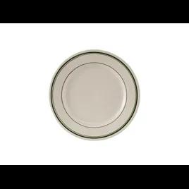 Green Bay Plate 6.25 IN Porcelain American White Rolled Edge 36/Case